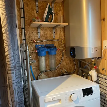 בקתה Le D'amelia Biville-sur-Mer